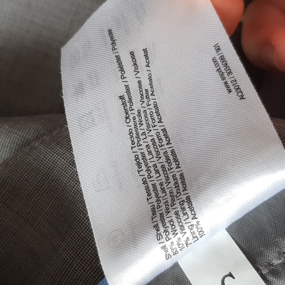 NWT grey Esprit dress / work pants, size 4 - Picture 7 of 8